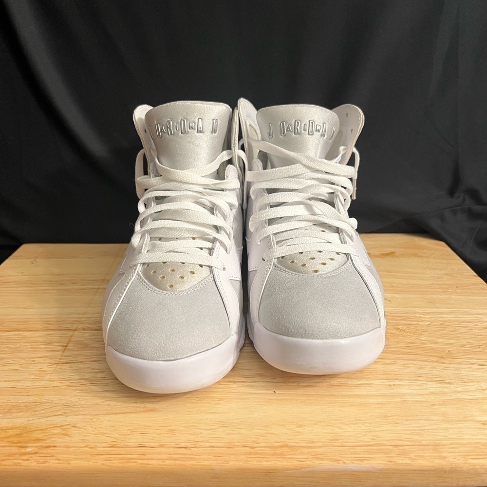 Preowned Jordan 7 pure platinum price is firm